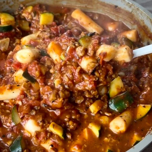 Beef Ragu Tteokbokki