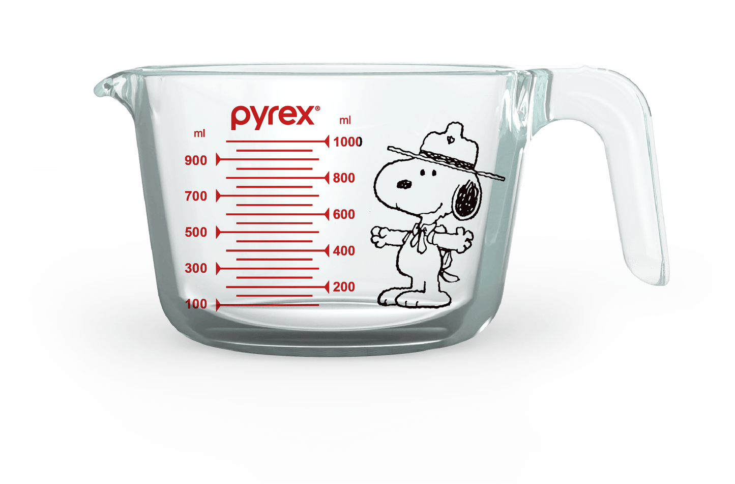 Pyrex Measuring Cup 1L - Snoopy Bold