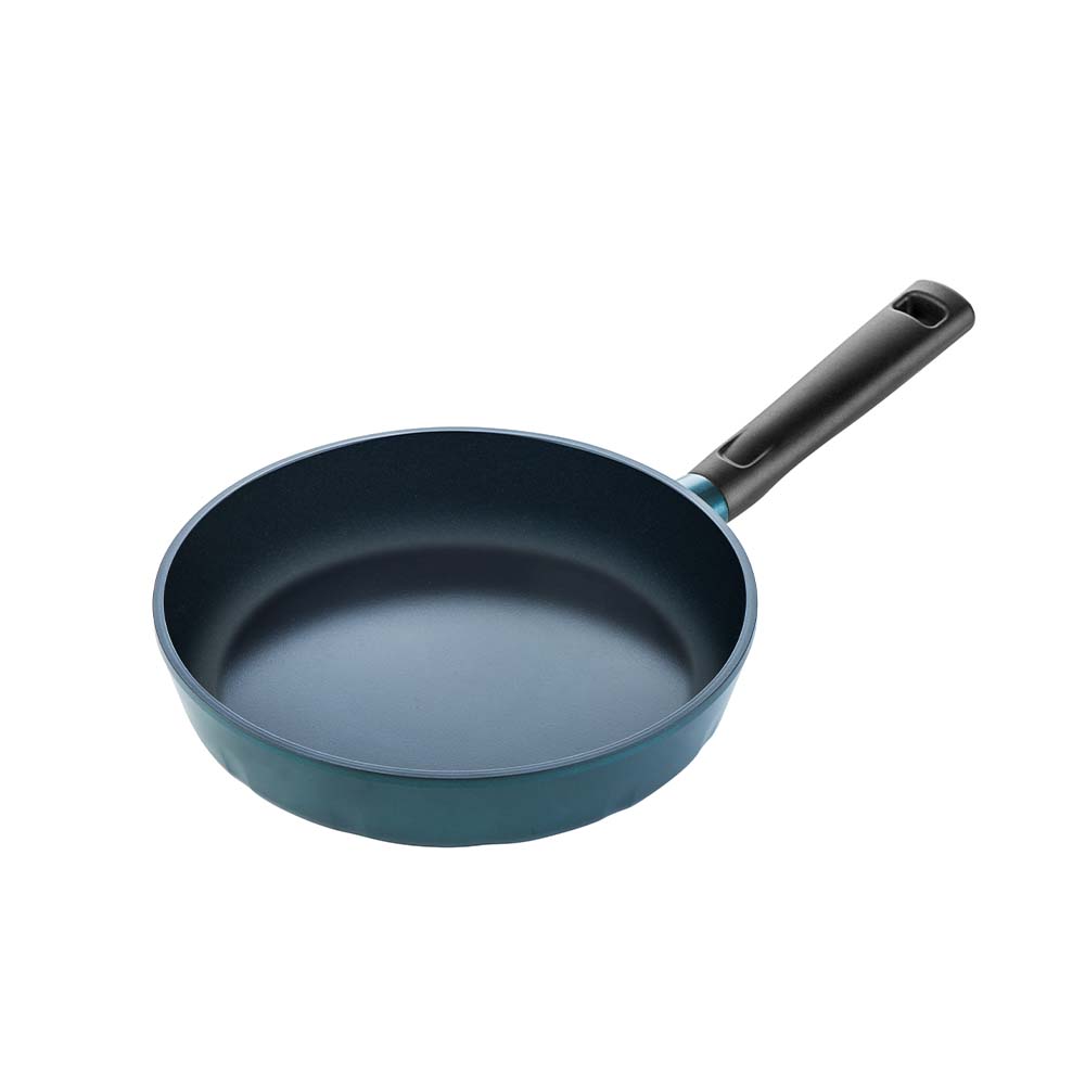 Corningware Retroflam Fry Pan 24cm with Glass Lid - Green Emerald