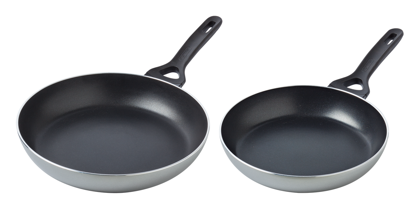Pyrex Non-Stick Fry Pan 2pc Set - 24cm + 28cm