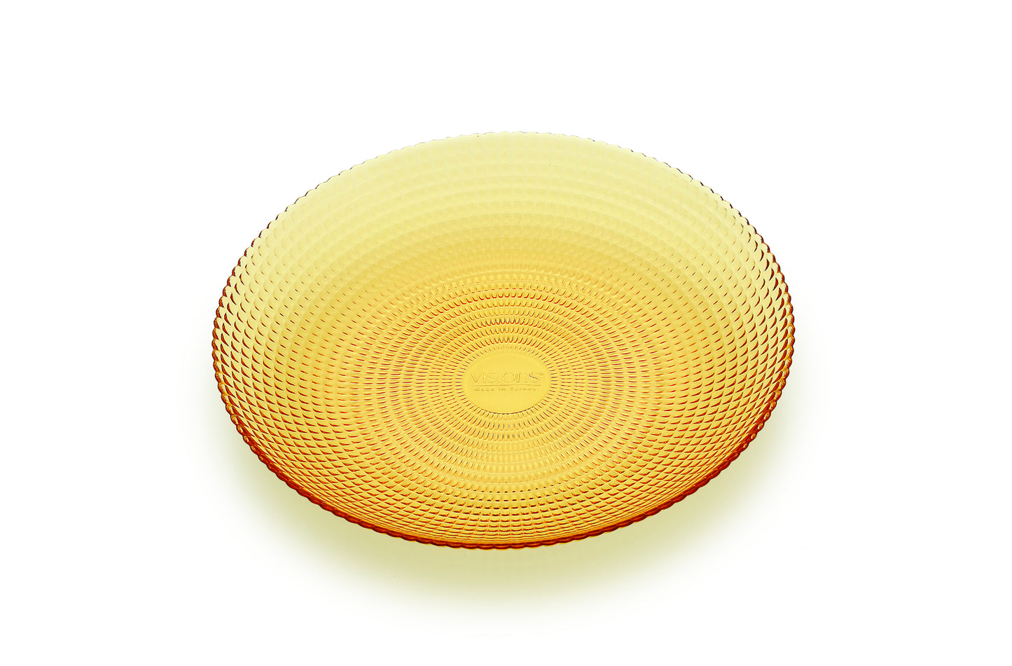 Visions Amber Dinnerware - Ring Deep Plate 21.5cm