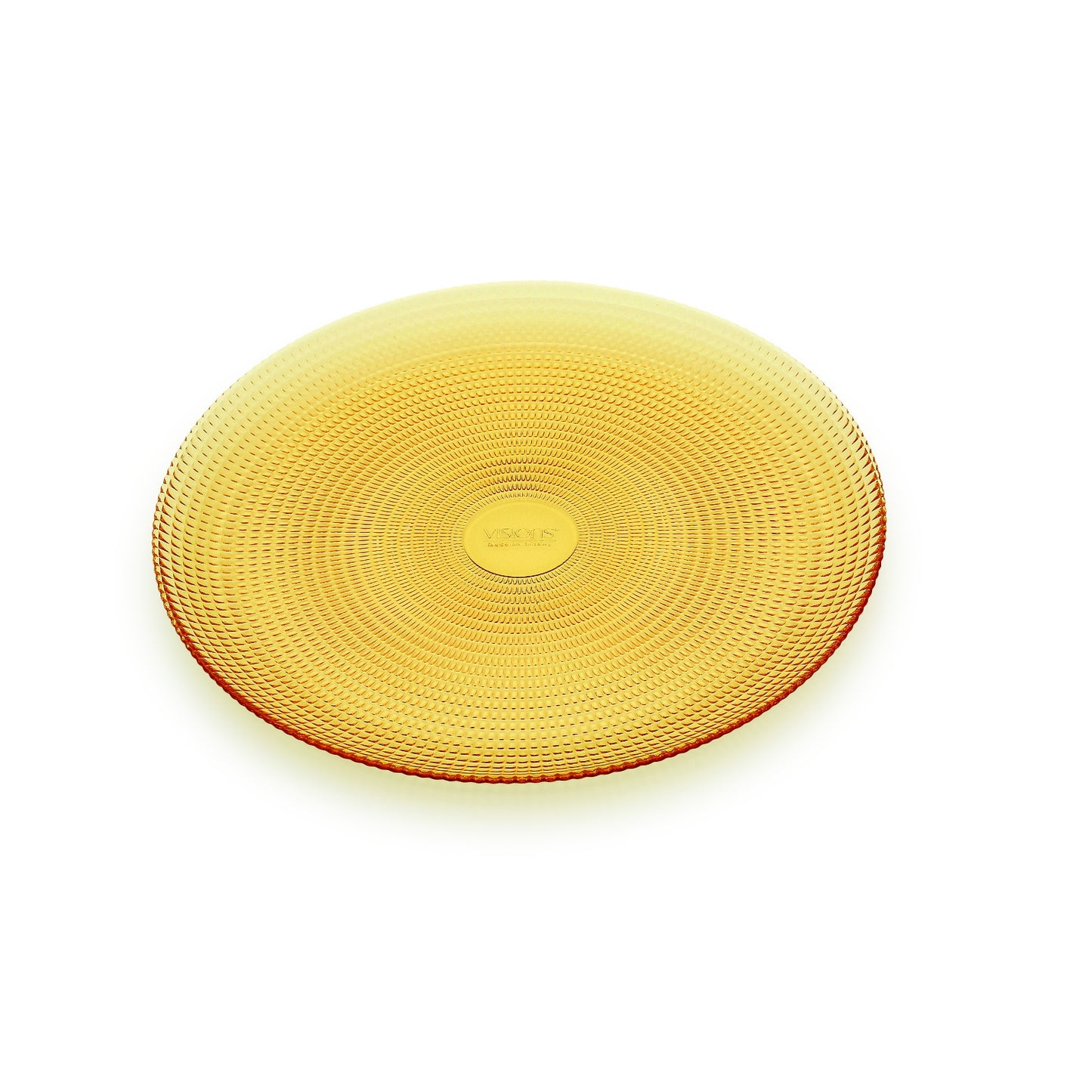 Visions Amber Dinnerware - Rings Dinner Plate 26.5cm 2pc Set