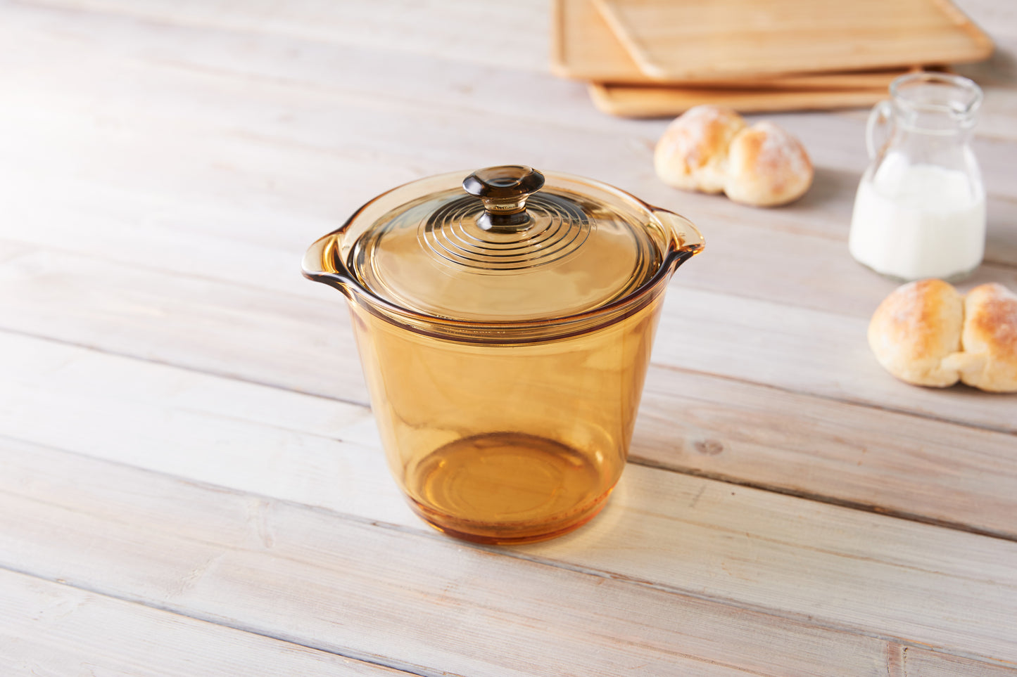 Visions Flair Covered Casserole 3.8L & Stewpot 1.2L