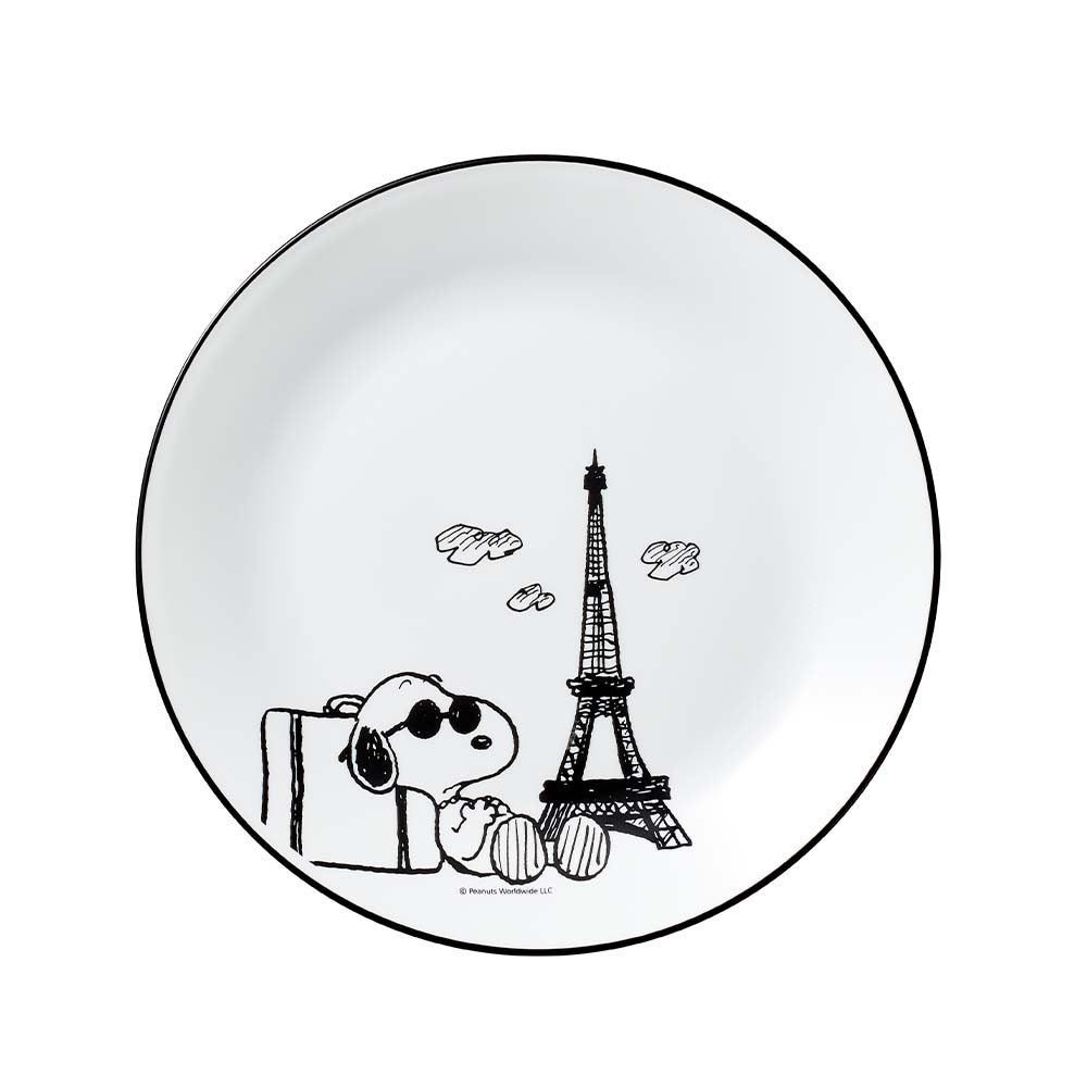 Corelle Dinner Plate Set 26cm 4pc Set - Snoopy Bold