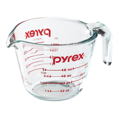 Pyrex 2pc Metal Springform Set & Measuring Cup 250ml, 500ml & 1L