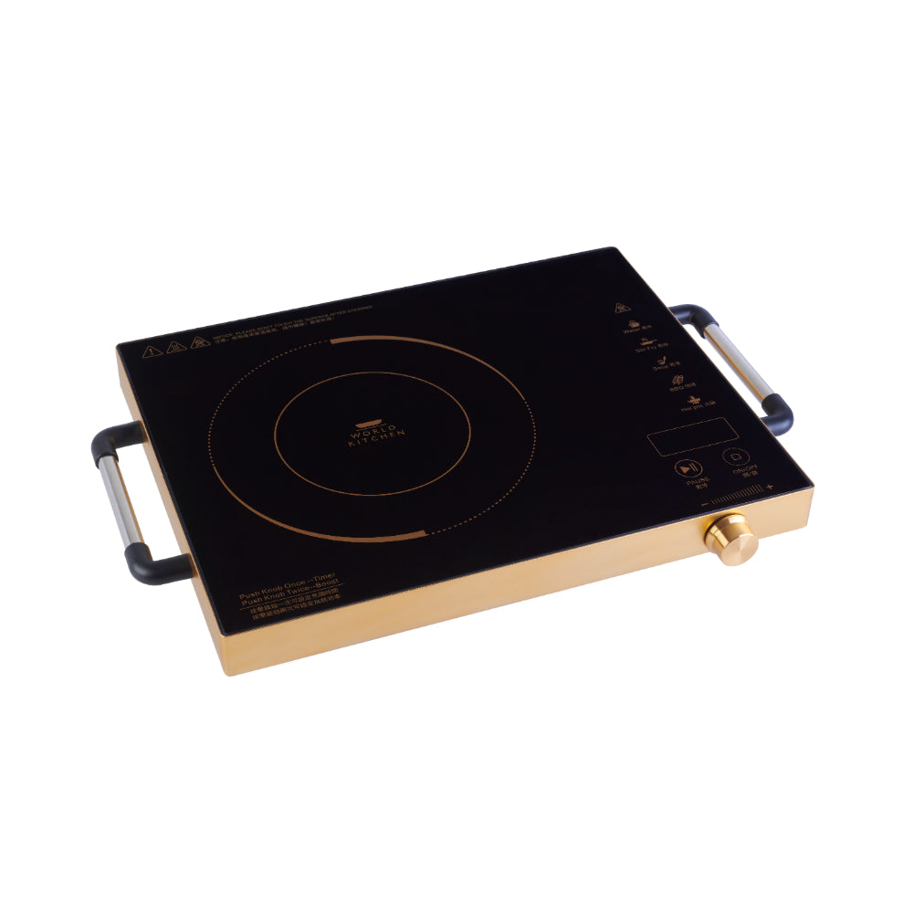 World Kitchen High Heat Cooker & Visions Flair Covered Casserole 3.8L Amber