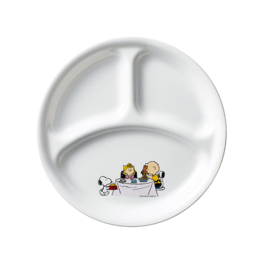 Corelle Divided Dish 26cm - Snoopy Colourful