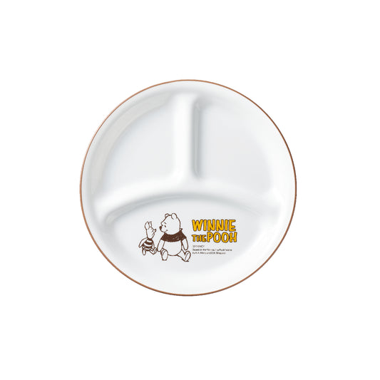 Corelle Divided Dish 21cm - Pooh 3