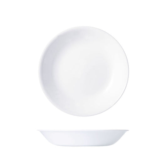 Corelle Soup Plate 21cm 2pc Set - Winter Frost White