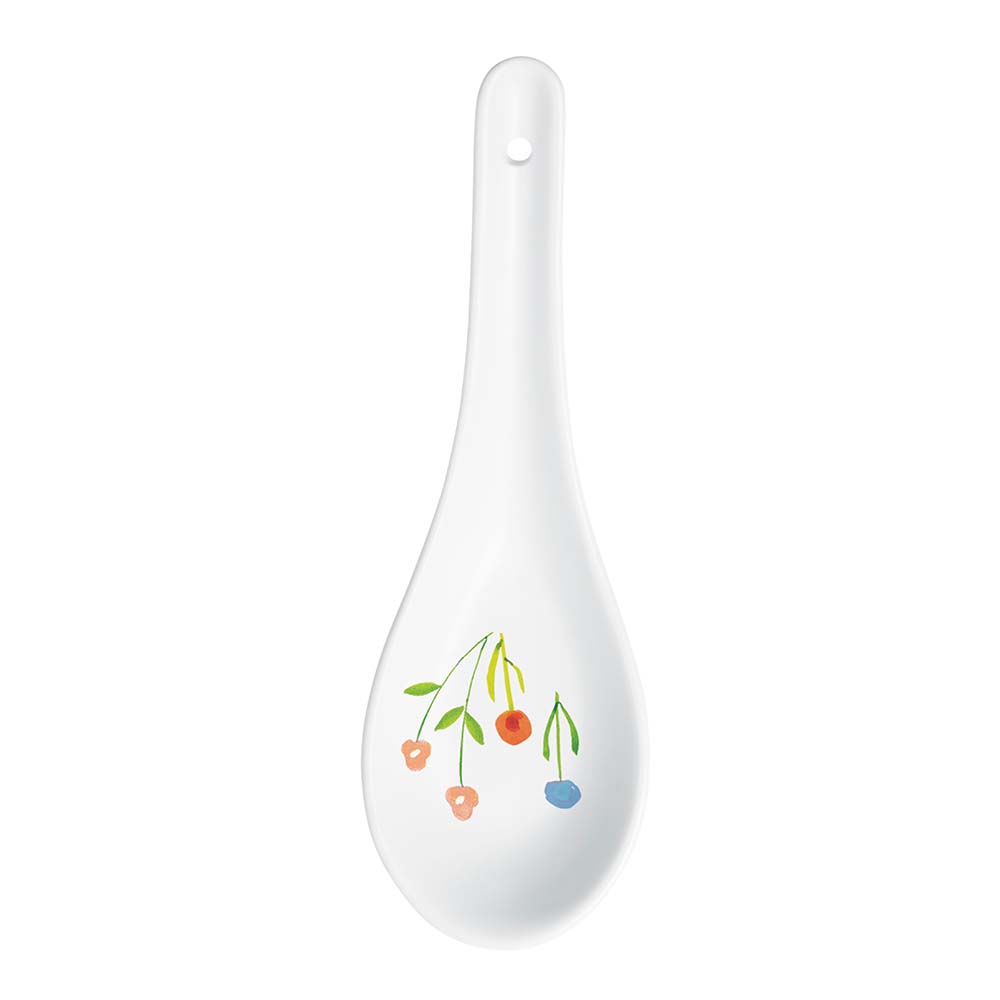 Corelle Porcelain Spoon  - Flower Hill