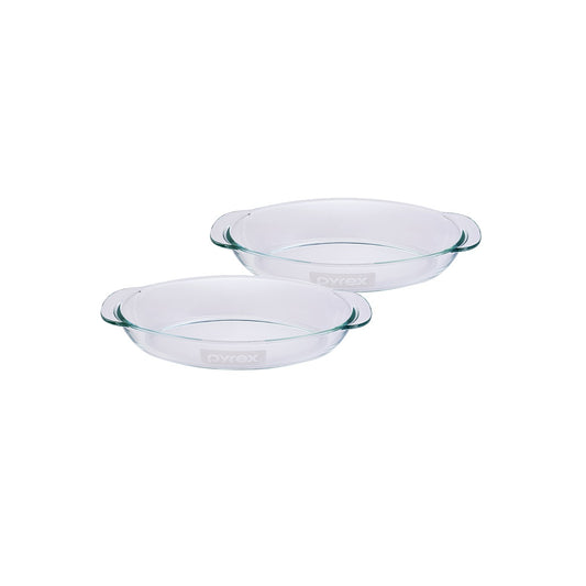 Pyrex Oval Dish 1.7L 2pc Set