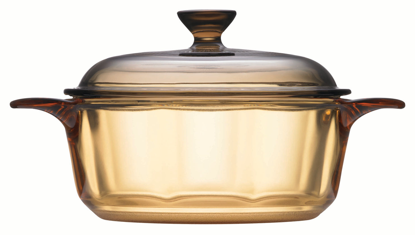 Visions Versa Pot with Glass and Plastic Cover 0.8L