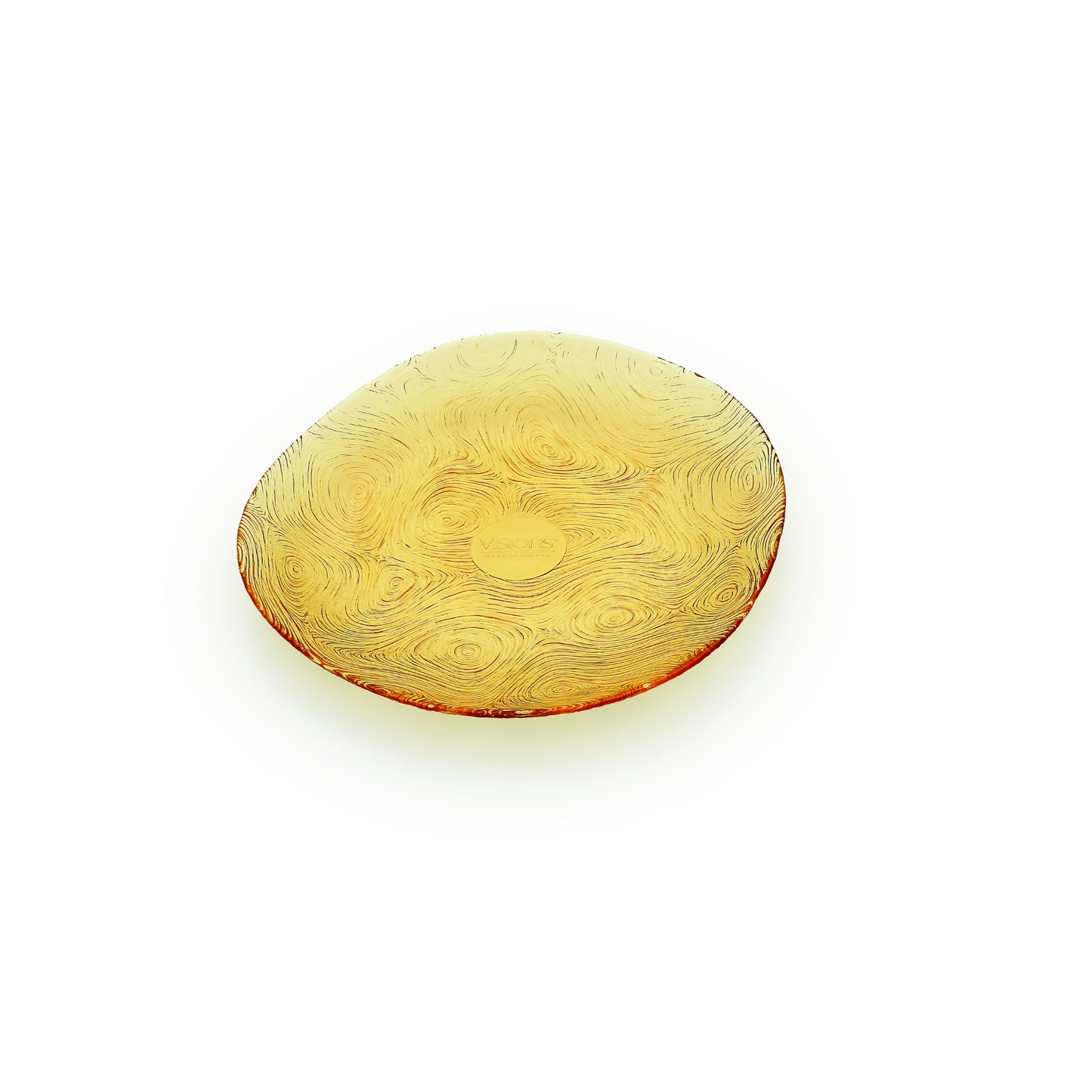 Visions Amber Dinnerware - Waves Dessert Plate 19cm 2pc Set