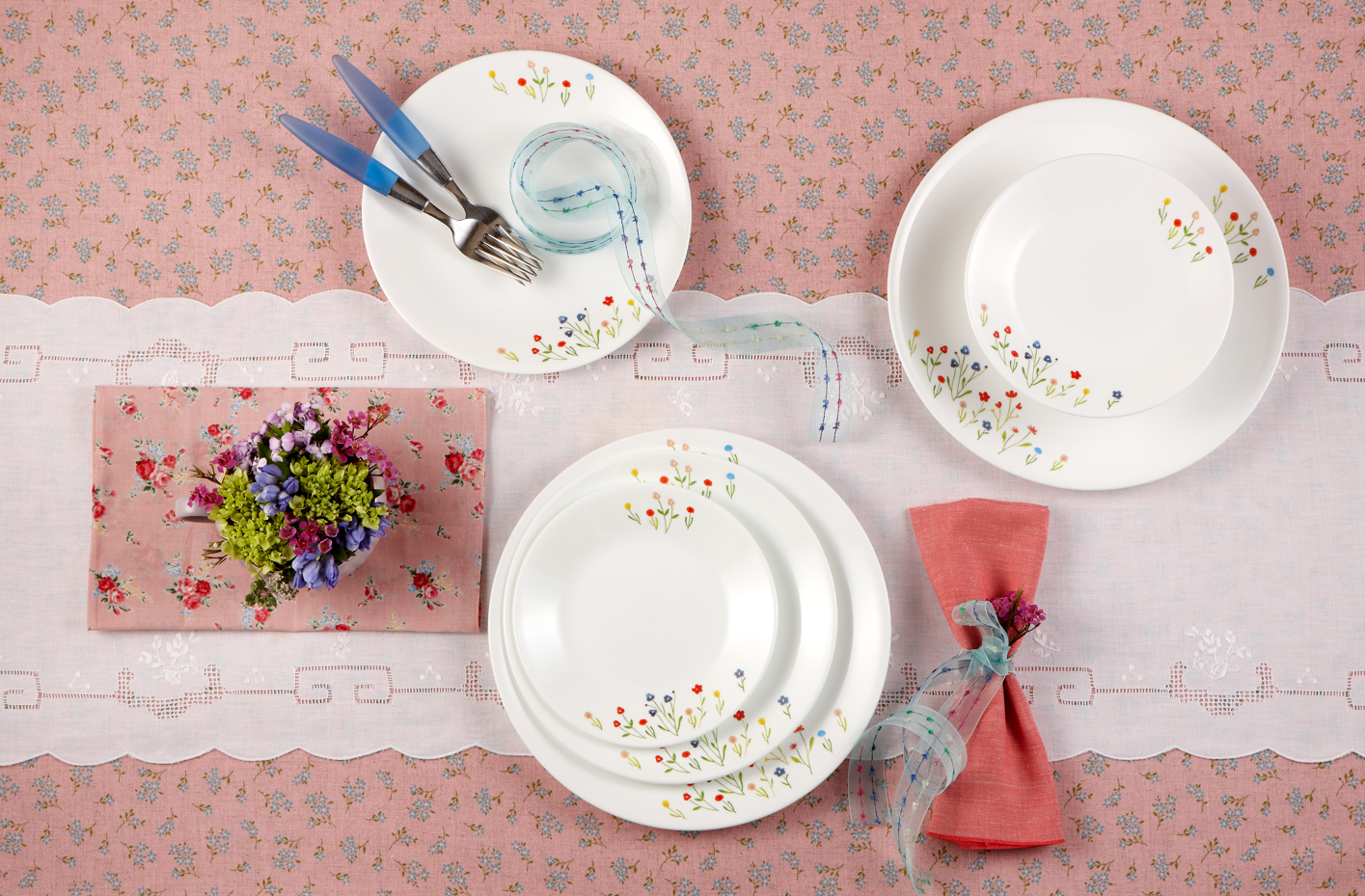 Corelle Dinner Plate 26cm Flower Hill Corelle Brands