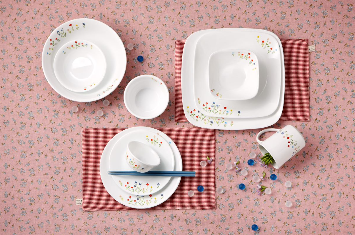Corelle Soup Bowl 450ml - Flower Hill